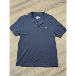 Vineyard Vines Mens XS Navy Blue Classic Fit Cotton Pique Short Sleeve Polo